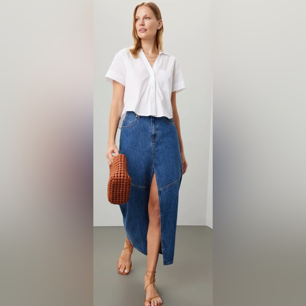 NWT Cropped Button Down Top
Madewell Small